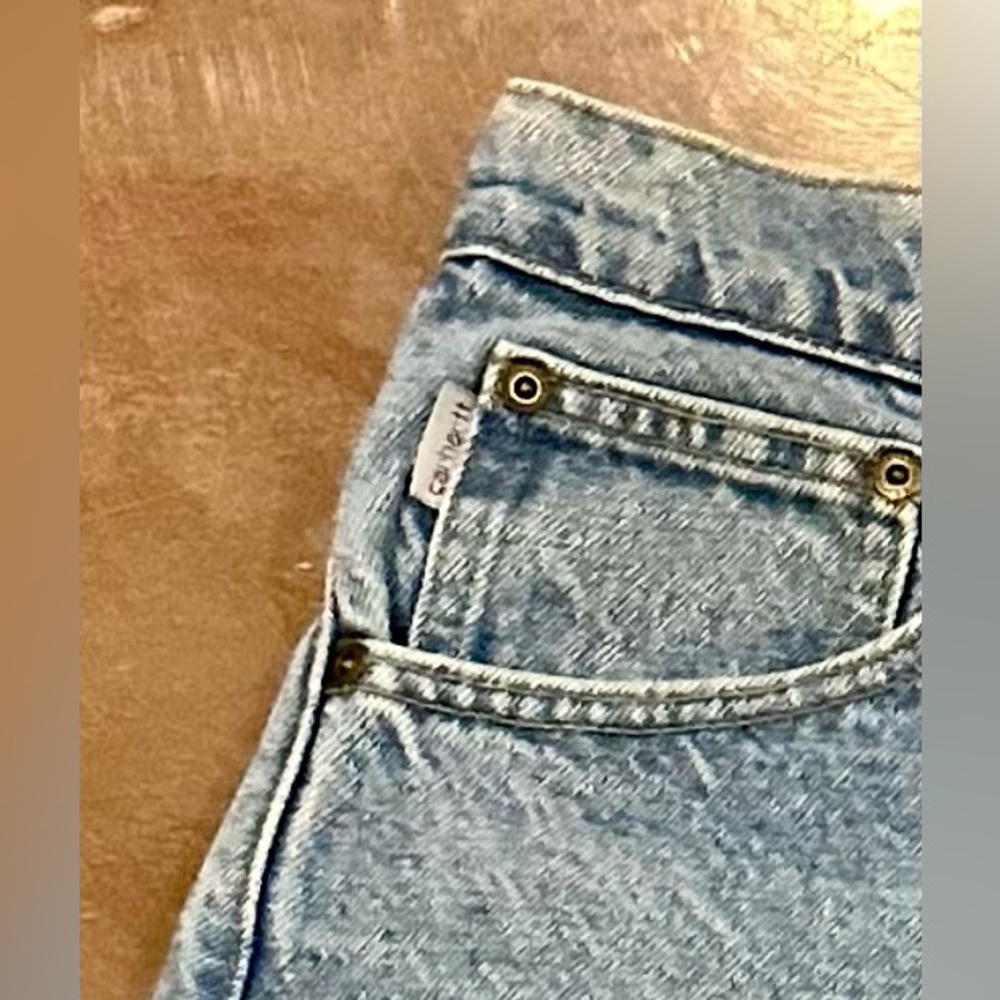 Carhartt Authentic,Vintage B26 STW Denim Shorts/Jorts Men’s Sz 42 - Picture 12 of 12